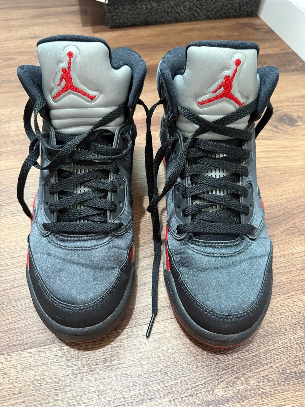 Men Air Jordan 5 “Satin Bred”
